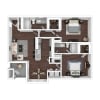 Floor plan: Underwood - Renovated