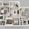 Floor plan: 2 Bed 2 Bath - Buck Reno Preakness
