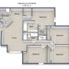 Floor plan: Four Bedroom