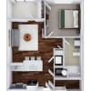 Floor plan: Botticelli "Deluxe"