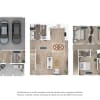 Floor plan: Cottage C1 + Den