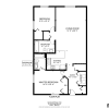 Floor plan: 2/2 Renovated (Lucas)