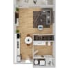 Floor plan: Studio
