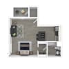 Floor plan: Studio