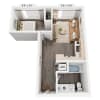 Floor plan: Plan A1A