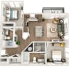 Floor plan: B1 