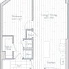 Floor plan: 1 Bed/1 Bath-C9-2