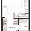 Floor plan: Studio B