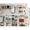Floor plan: 1x1 Traditional ZL