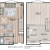 Floor plan: Helm with Loft