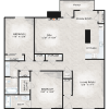 Floor plan: Three Bedroom