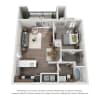 Floor plan: Andover Park 1A1