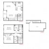 Floor plan: 2D Townhome Renovation 7