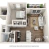 Floor plan: The Topaz *Newly Renovated