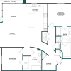 Floor plan: 2 Bed/2 Bath-B7