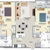 Floor plan: 2P