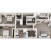 Floor plan: Palma-San Carlo II Townhomes