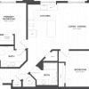 Floor plan: 2 Bed-2 Bath-B7