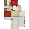 Floor plan: Two Bedroom B