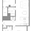 Floor plan: Montesino Two Bedroom F