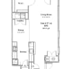 Floor plan: Studio