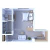 Floor plan: Studio Floor Plan S5
