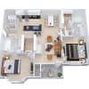 Floor plan: HICKORY