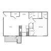 Floor plan: A1U