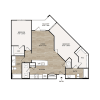 Floor plan: B4 - Renovated