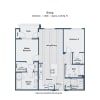 Floor plan: B705