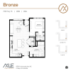 Floor plan: Bronze - ADA