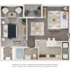 Floor plan: The Mediterranean