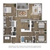 Floor plan: C1