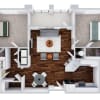 Floor plan: Van Gogh "Deluxe"