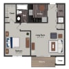 Floor plan: California