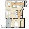 Floor plan: Phase II -One-Bedrooms