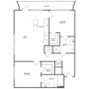 Floor plan: C08 - Two Bedroom