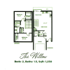 Floor plan: 2BUlt