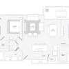 Floor plan: B2a - B2b