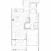 Floor plan: 1 Bed 1 Bath