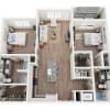 Floor plan: B11