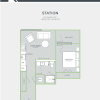 Floor plan: Station