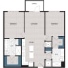 Floor plan: B8