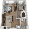 Floor plan: Metro