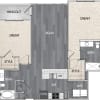 Floor plan: B3A