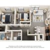 Floor plan: The Virginia w/ Attached Garage