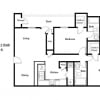 Floor plan: Two Bedroom