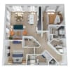 Floor plan: B2E