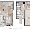 Floor plan: Calais with Loft