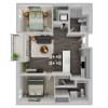 Floor plan: 2A-2